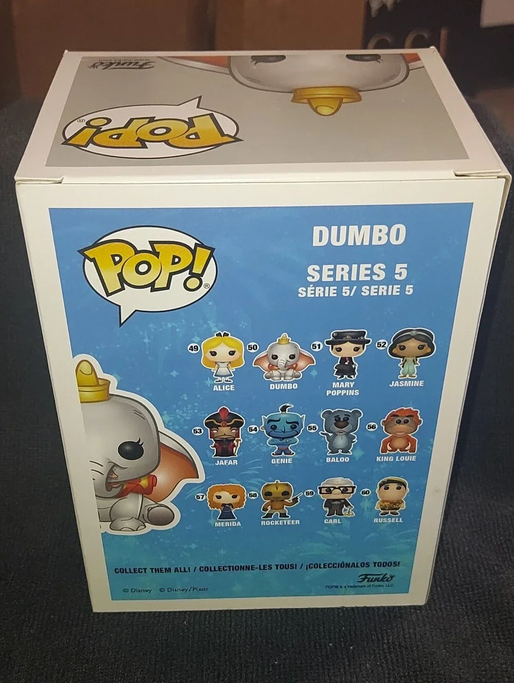 Funko Pop! Disney Dumbo #50 Vinyl Figure Classic Vaulted- Mint Condition